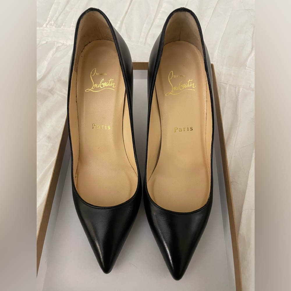 Christian Louboutin Black Pagalle 36.5 - Picture 1 of 11